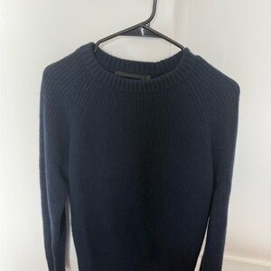 Navy Blue Knit Sweater